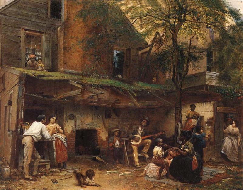 Eastman Johnson Das Leben im Suden china oil painting image